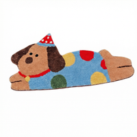 Alfombra Perrito Feliz Fiesta infantil lavable | TUTU HOME