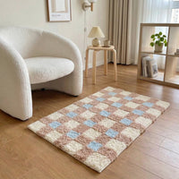 Alfombra Cuadros Suaves lavable para cocina | TUTU HOME