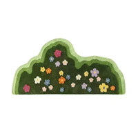 Alfombra Prado Floral lavable a máquina suave